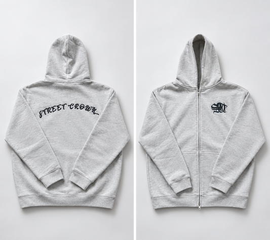 baggy - crown zip up